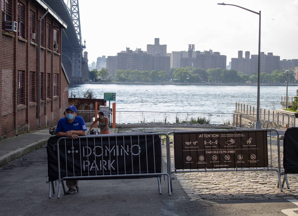 Domino Park Signs